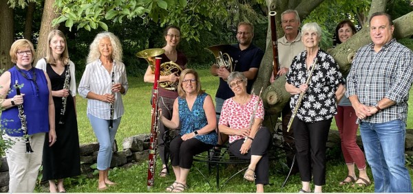 last season at Rome Art and Community Center, where the concerts take place. Musicians pictured, left to right, are Colleen O'Neil, Kathryn Dimmel, Jan Bookhout, Claire McKenney, Judy Marchione, Beth Evans, Tyler Ogilvie, Ed Marschilok, Cornelia Brewster, Kristin Hahn and Michael Cirmo. 